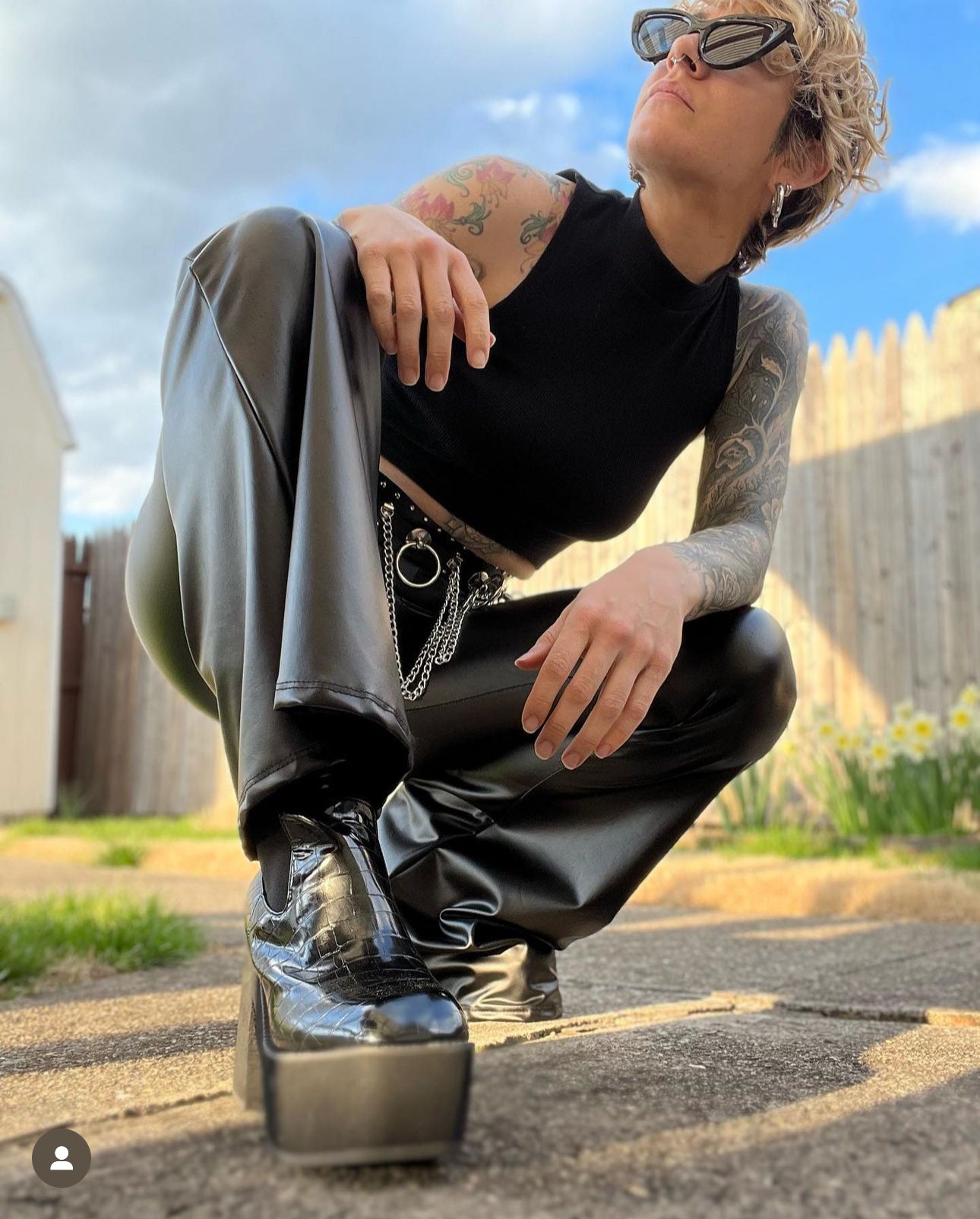 The Hellion Platform Boots