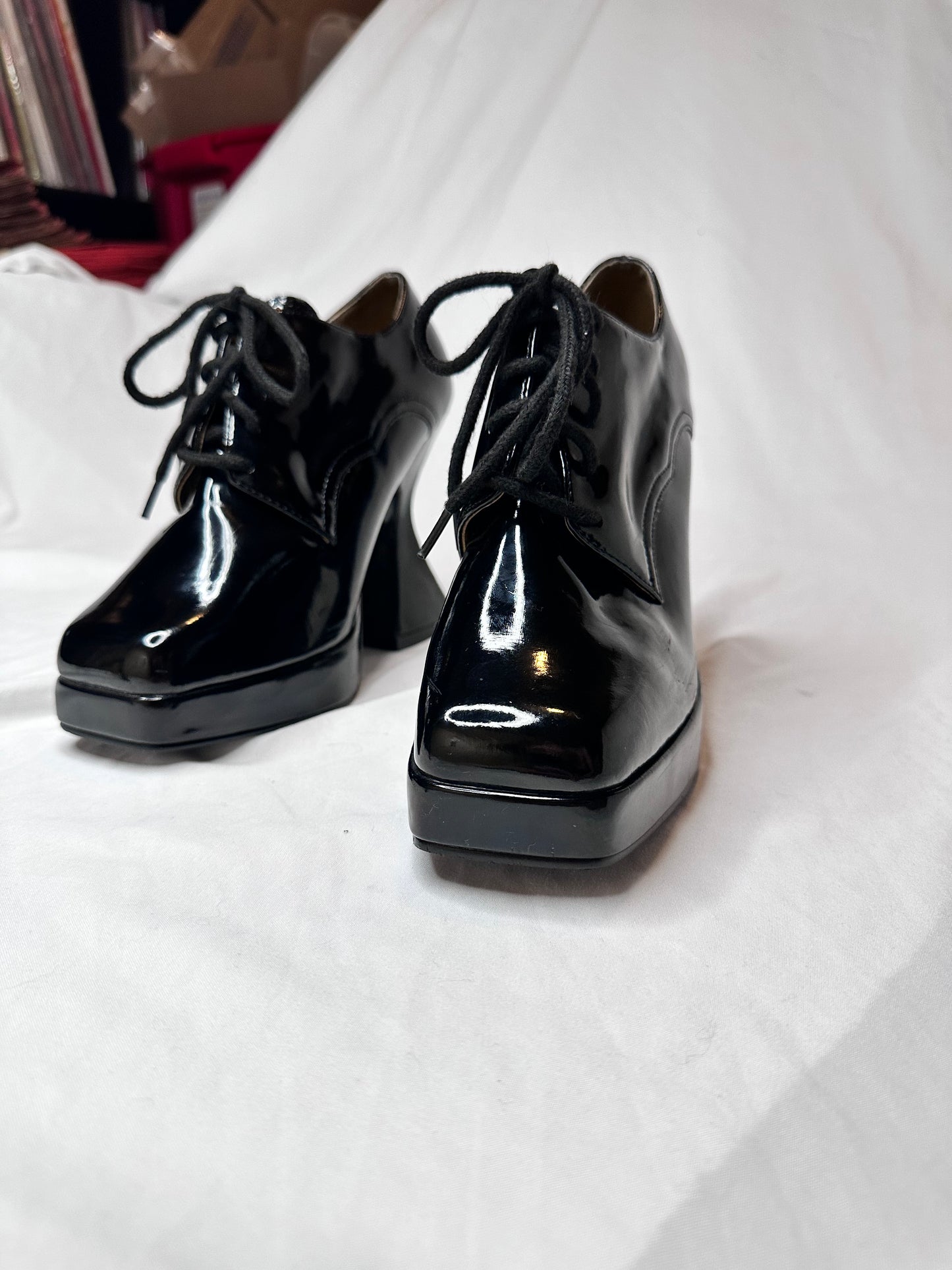 Vintage Demonia Witch Coffin Heels