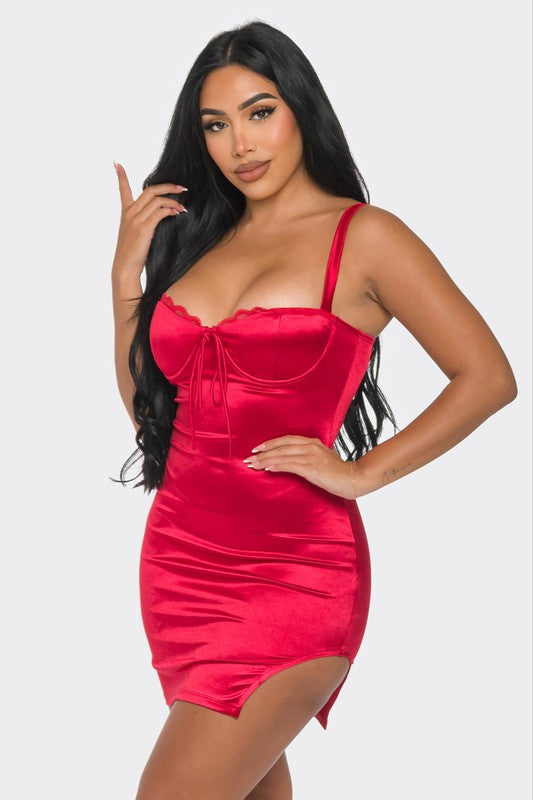 Rouge Mini Dress