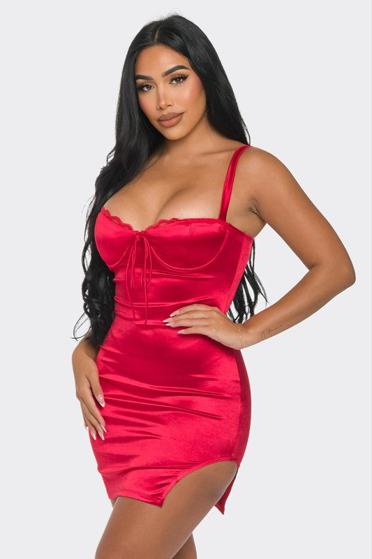 Rouge Mini Dress