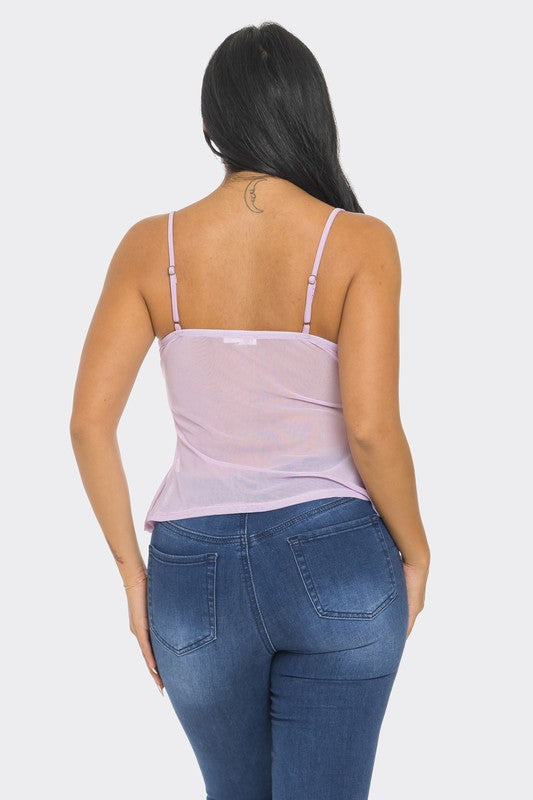 Francesca Lace Cami Top