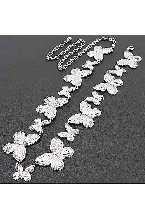 Brooke Butterfly Chain Belt