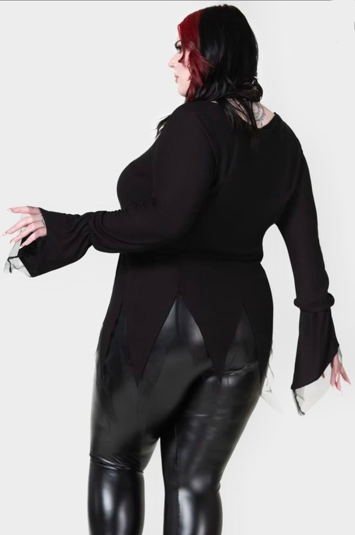NWT KILLSTAR Distressa Blouse - 4X
