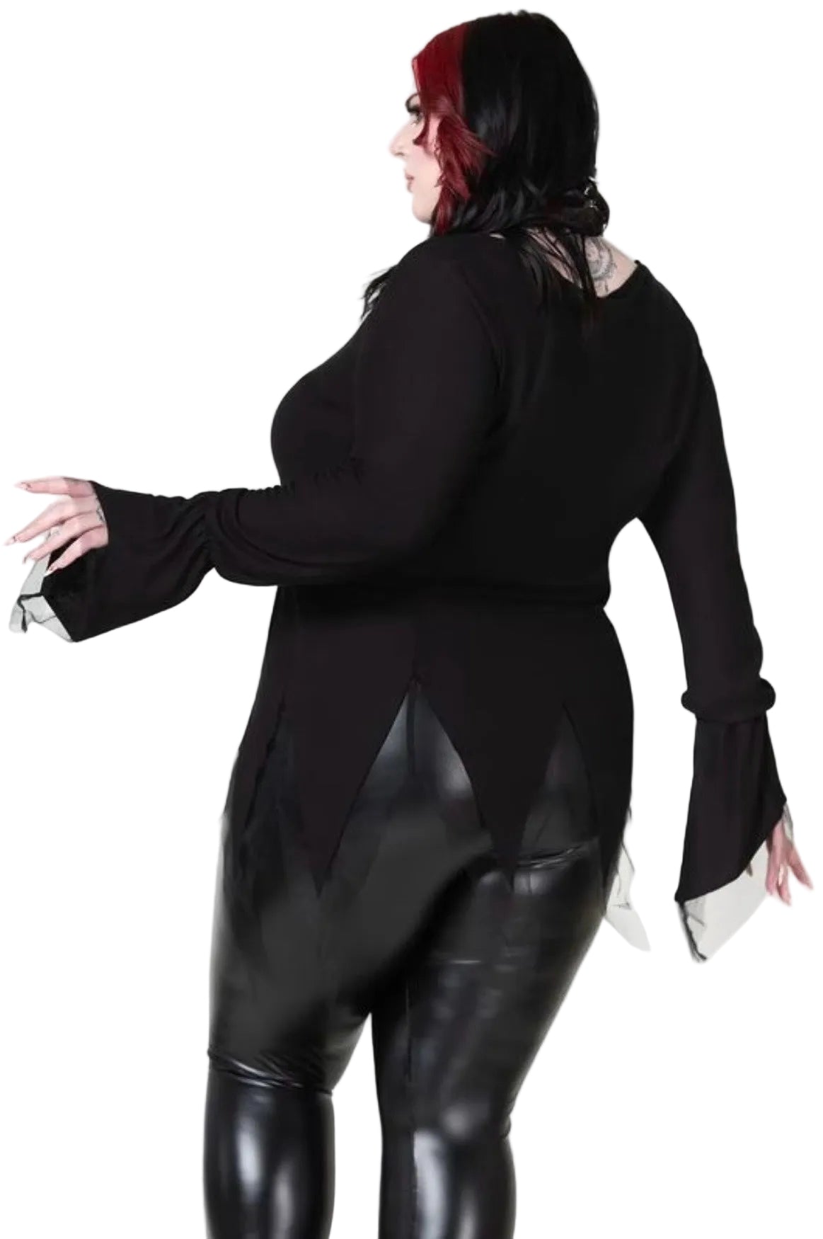 NWT KILLSTAR Distressa Blouse - 4X
