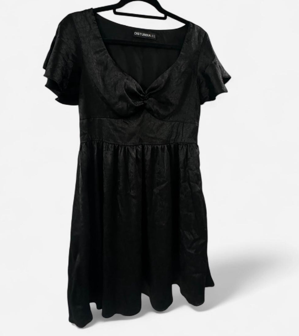 Disturbia Dorian Babydoll Dress - M