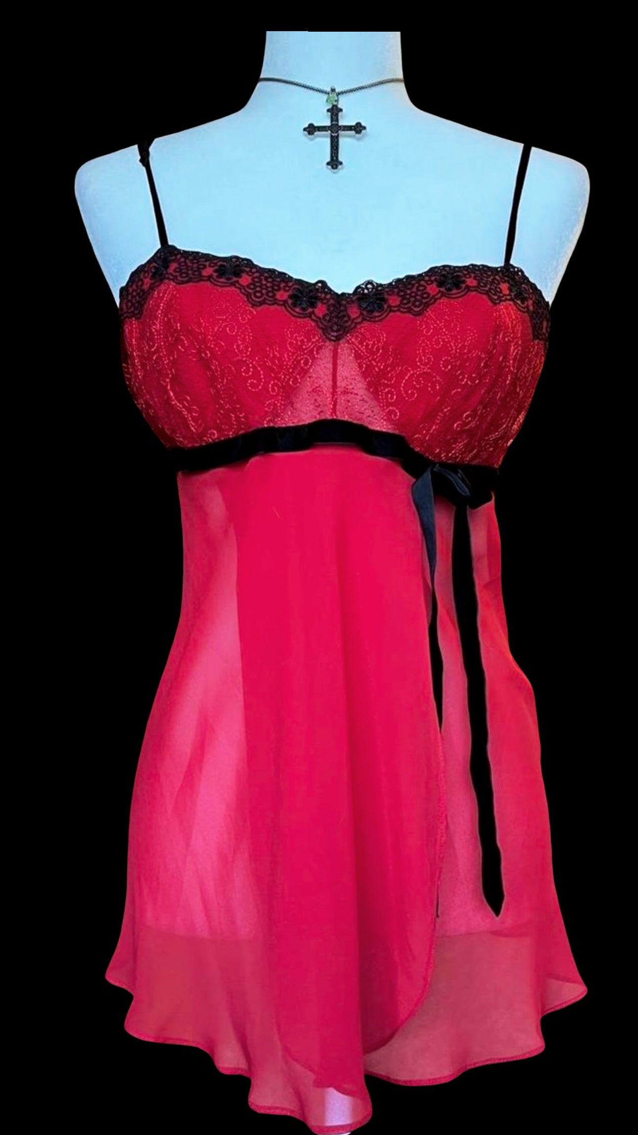 Vintage Whimsy Babydoll Slip Dress