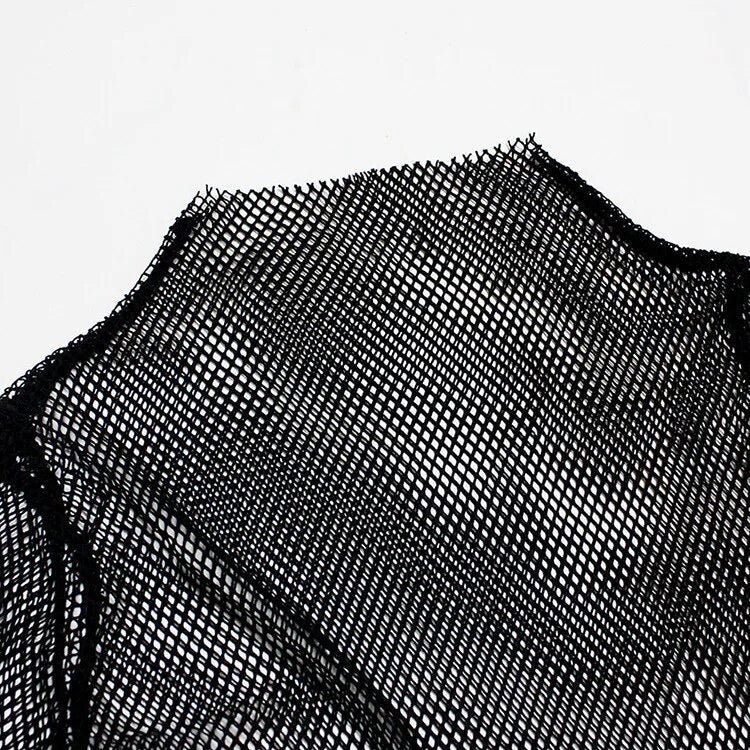 Christine Fishnet Top