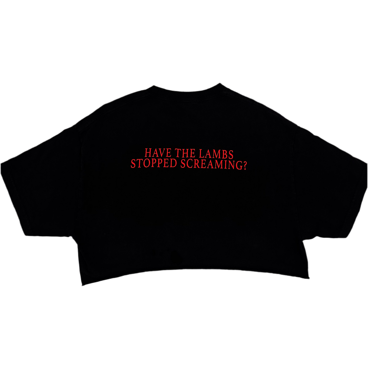 The Silence of the Lambs Cropped T-Shirt - XL