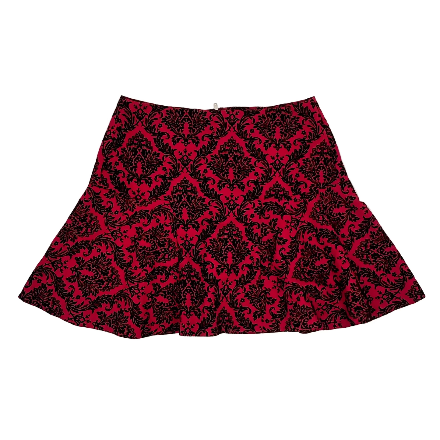 Fire & Blood Brocade Mini Skirt