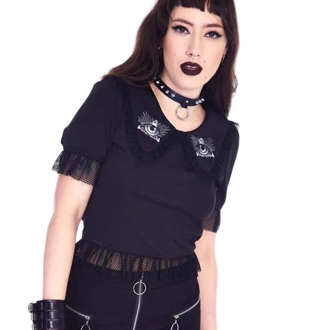 Jawbreaker All Seeing Eye Top With Net Frills