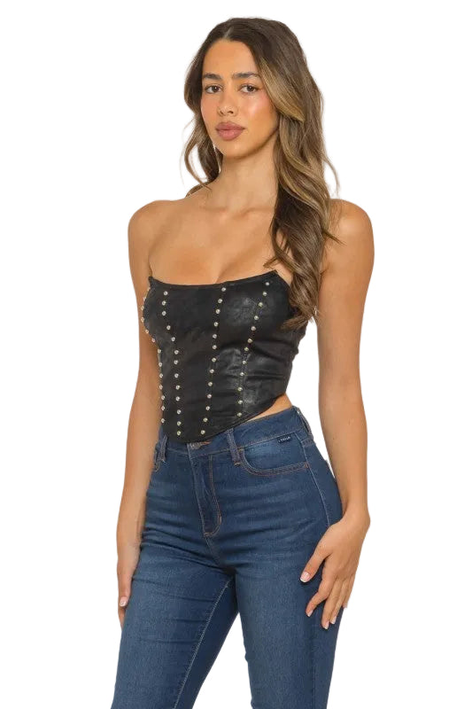 Elva Studded Top