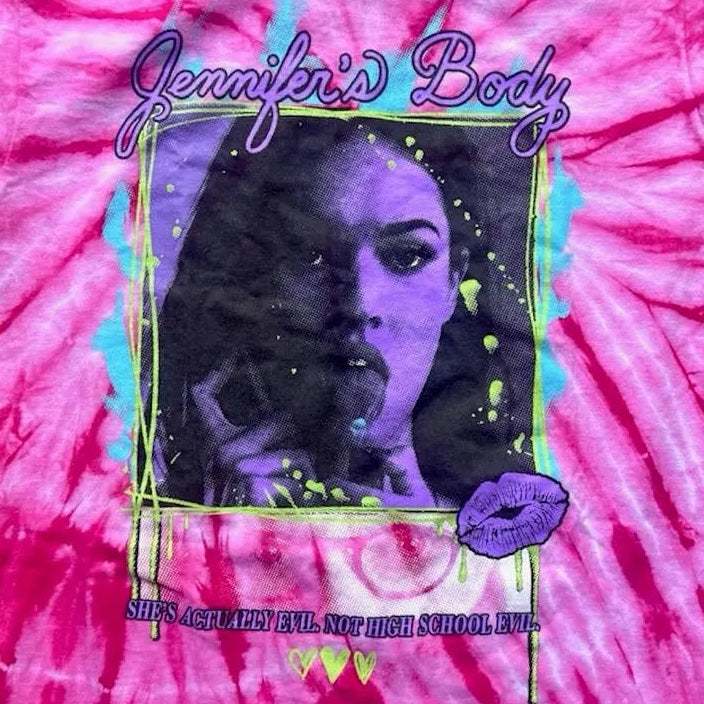Jennifer’s Body Pink Tie Dye T-Shirt