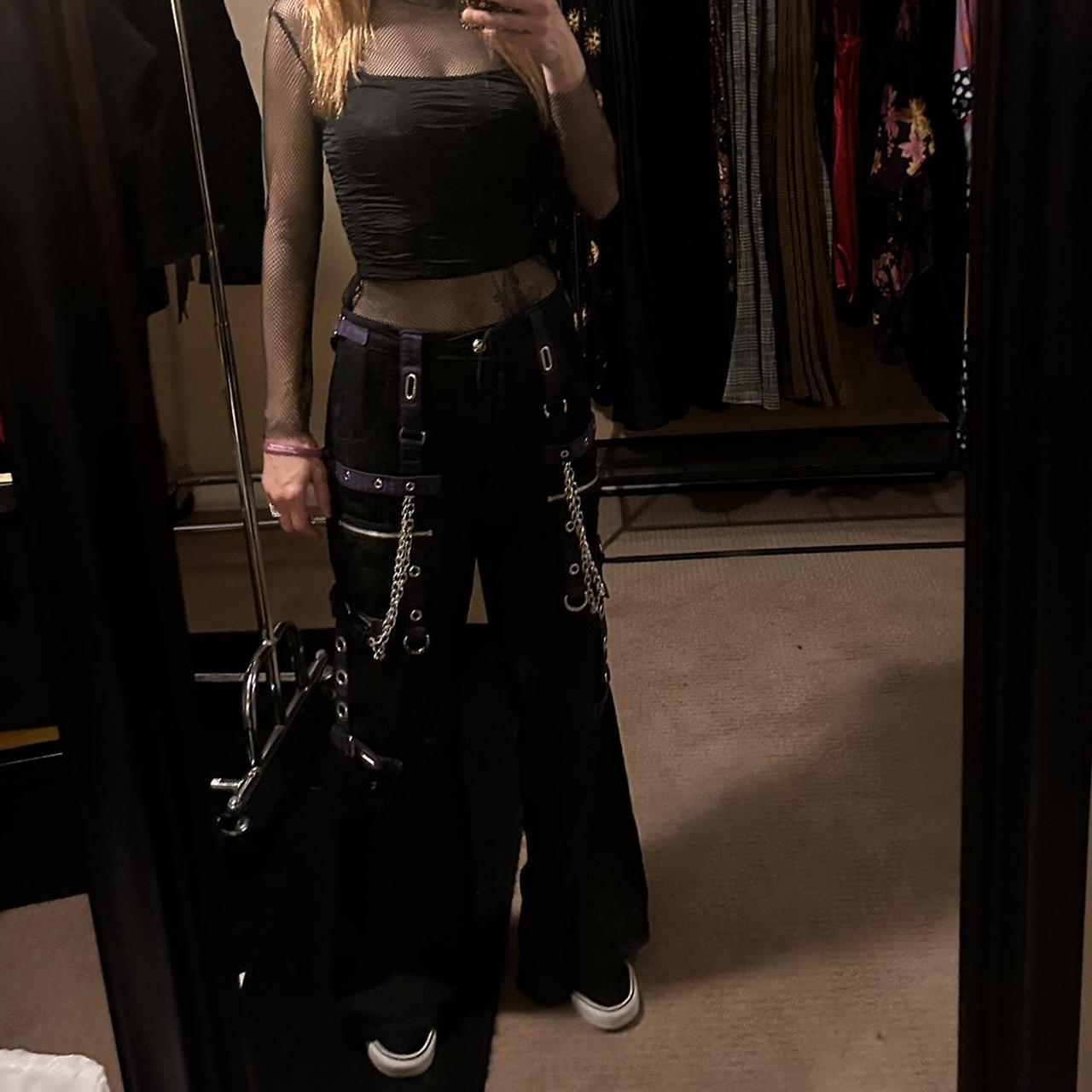 Vintage Tripp NYC Purple & Black Cargo Pants