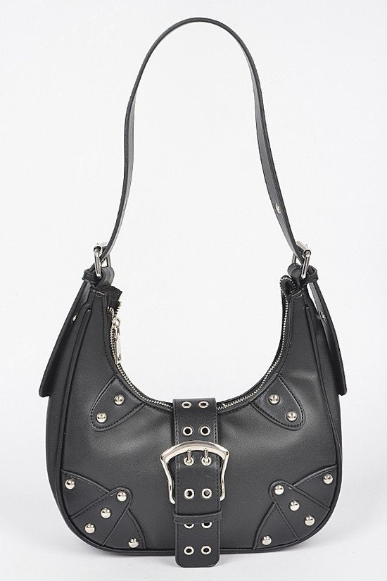 Lita Studded Buckle Bag