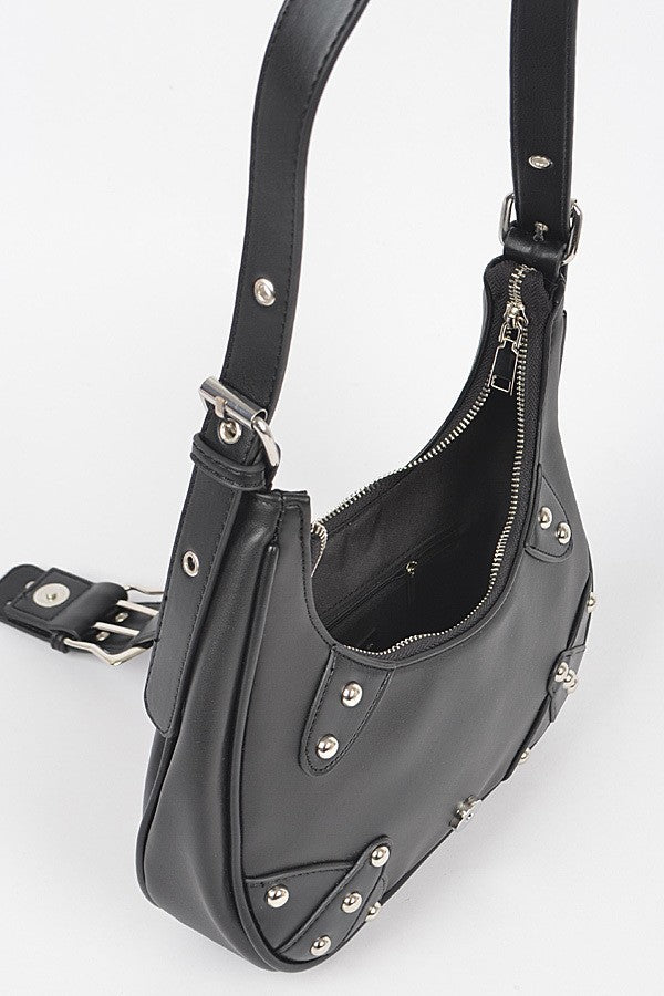 Lita Studded Buckle Bag