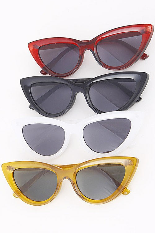 Debbie Acrylic Cat Eye Sunglasses