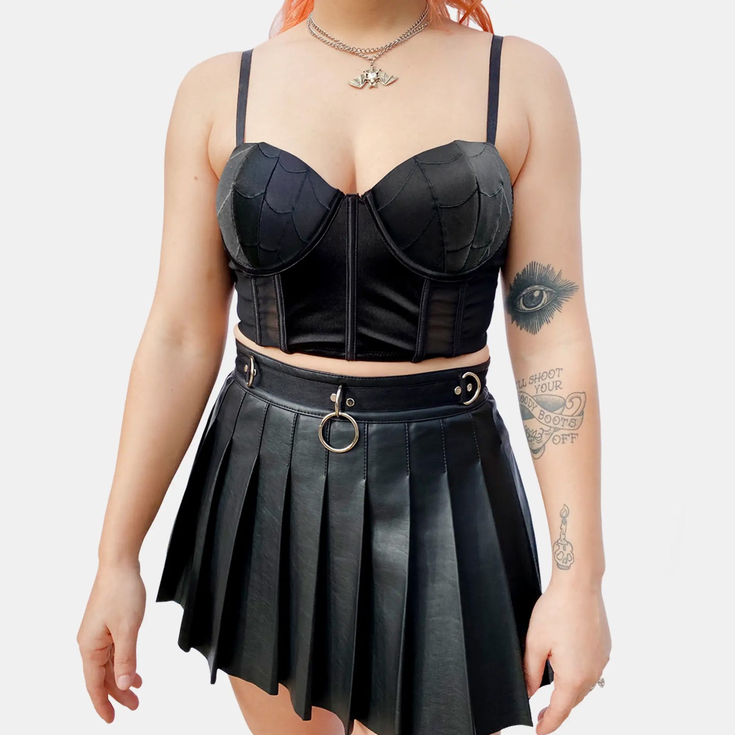 Black Widow Corset Top from Forest Ink