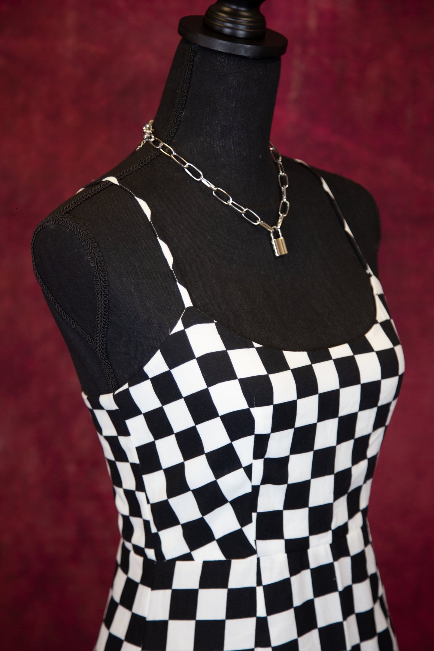 Checkerboard Dress