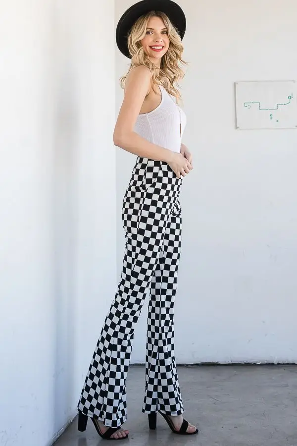 Rude Girl Checkerboard Flares