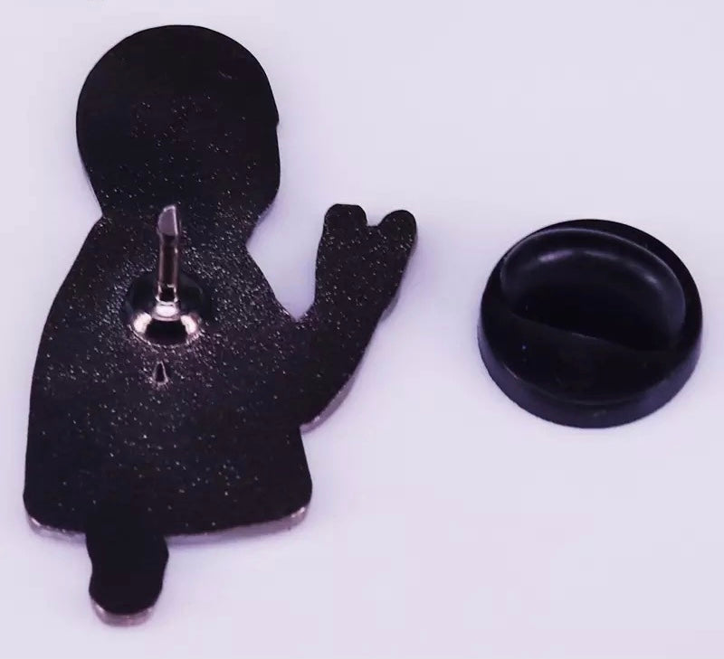 Rock On Bobby Hill Pin