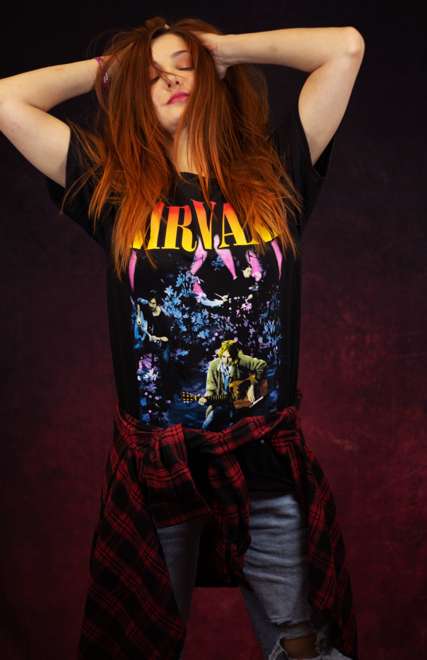 Nirvana Unplugged Live Set Tee