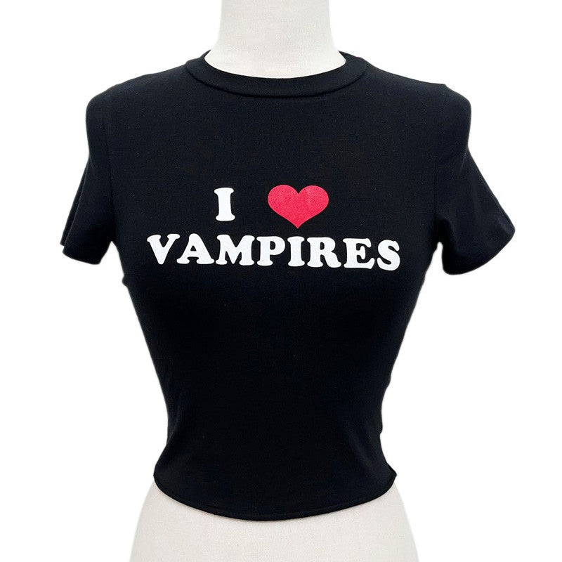 I ❤️ Vampires Baby Top