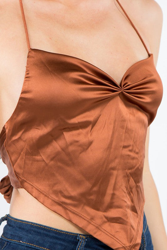 Elise Halter Crop Top