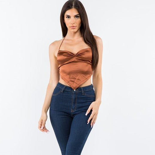 Elise Halter Crop Top
