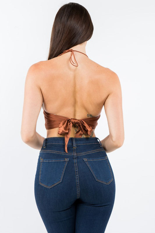 Elise Halter Crop Top