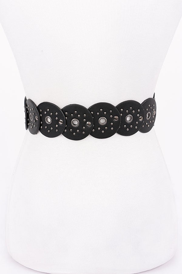 Britney Disc Buckle Belt
