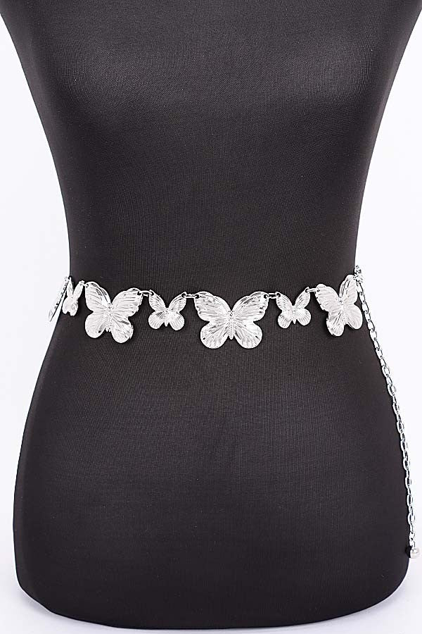 Brooke Butterfly Chain Belt