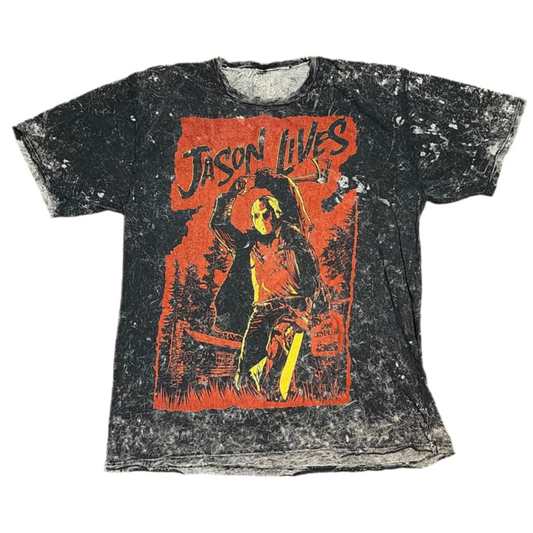 Jason Lives Distressed T-Shirt