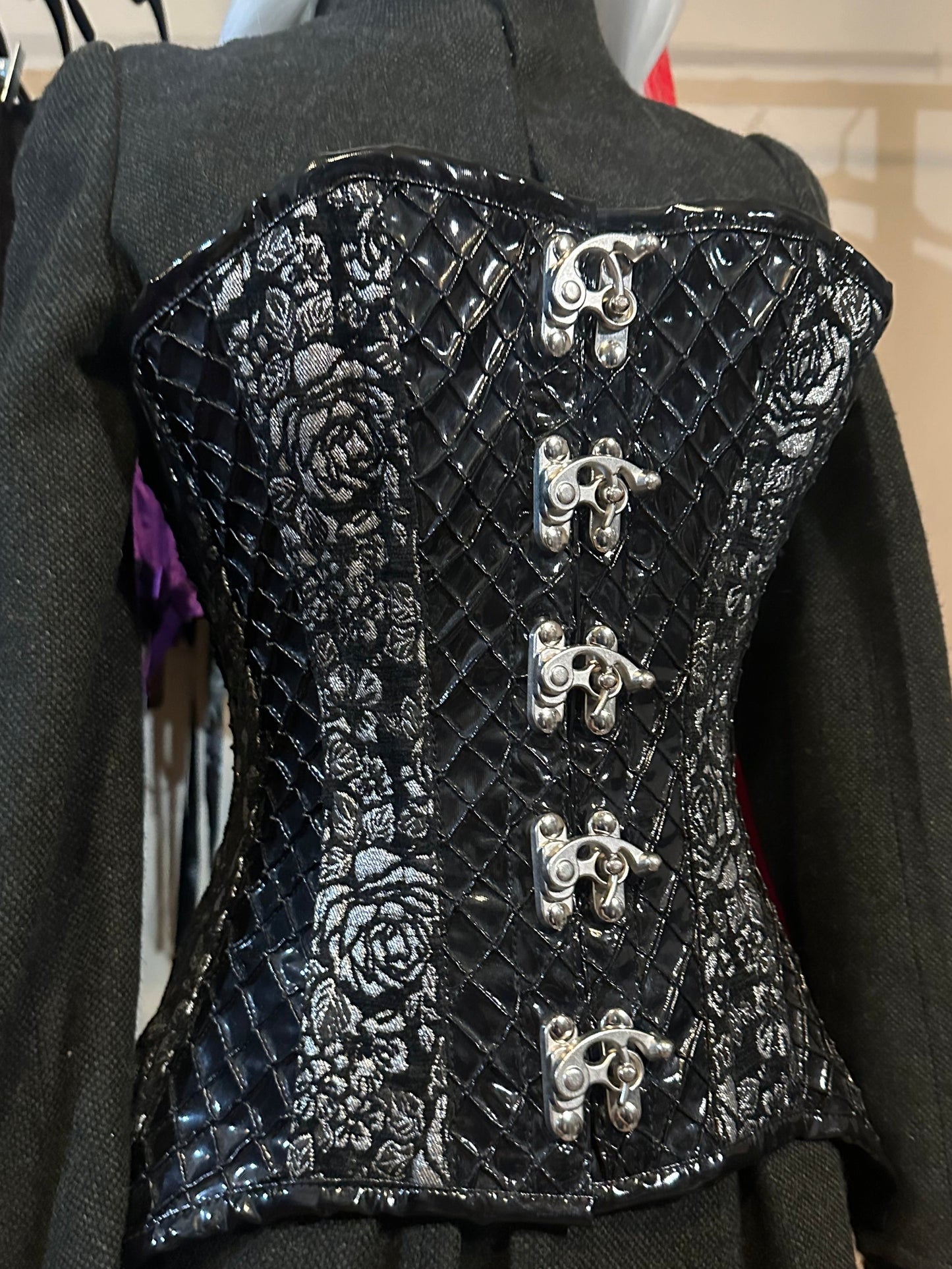 Silverwing Dragon Queen Corset - XS