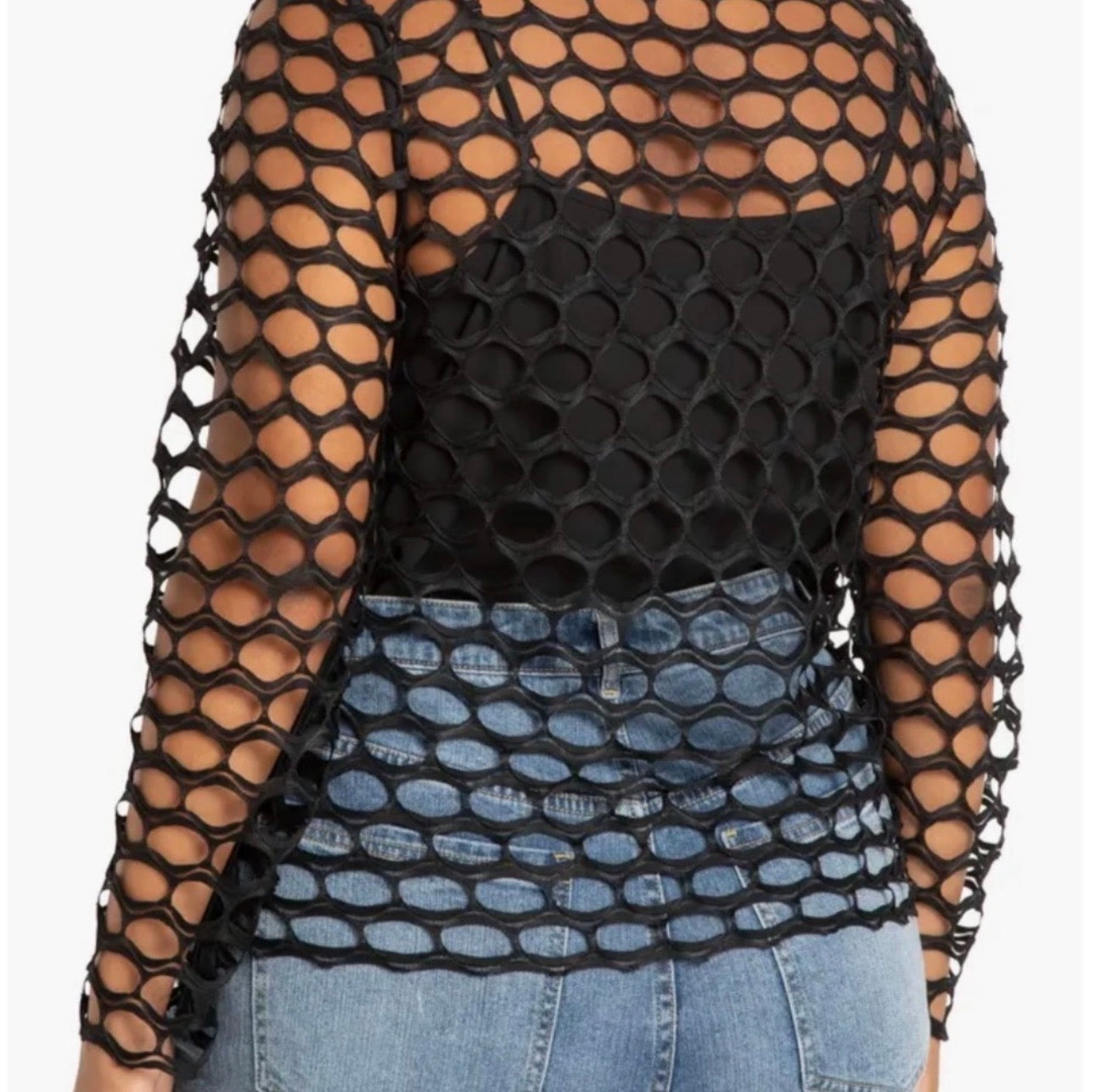 Eloquii Mesh Top - 4X