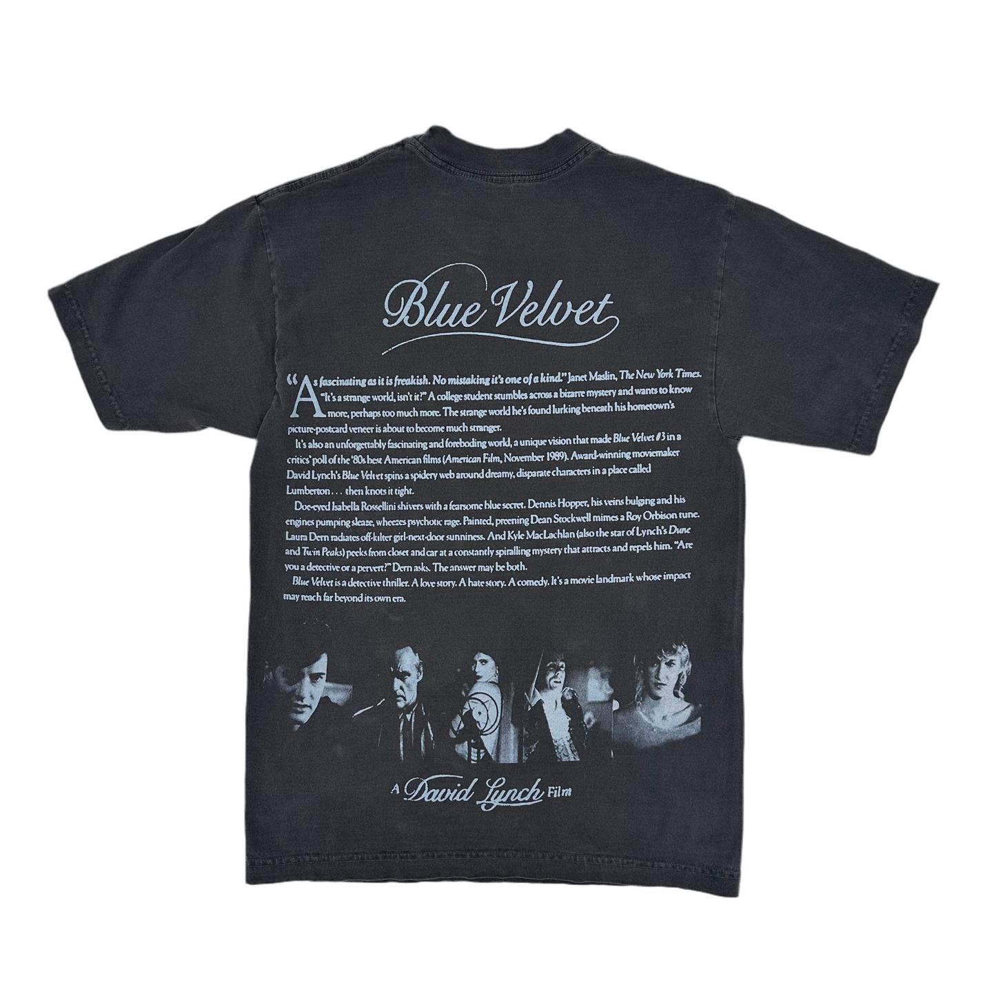 Vintage Blue Velvet T-Shirt