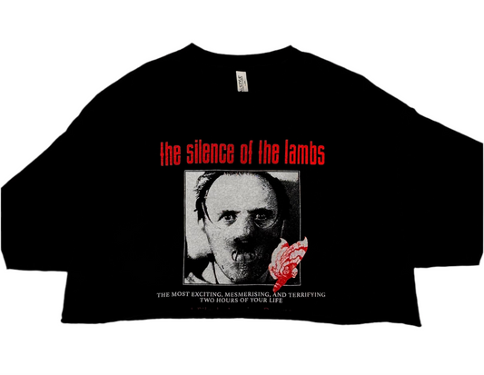 The Silence of the Lambs Cropped T-Shirt - XL