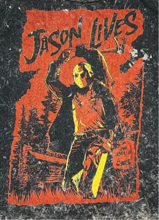 Jason Lives Distressed T-Shirt