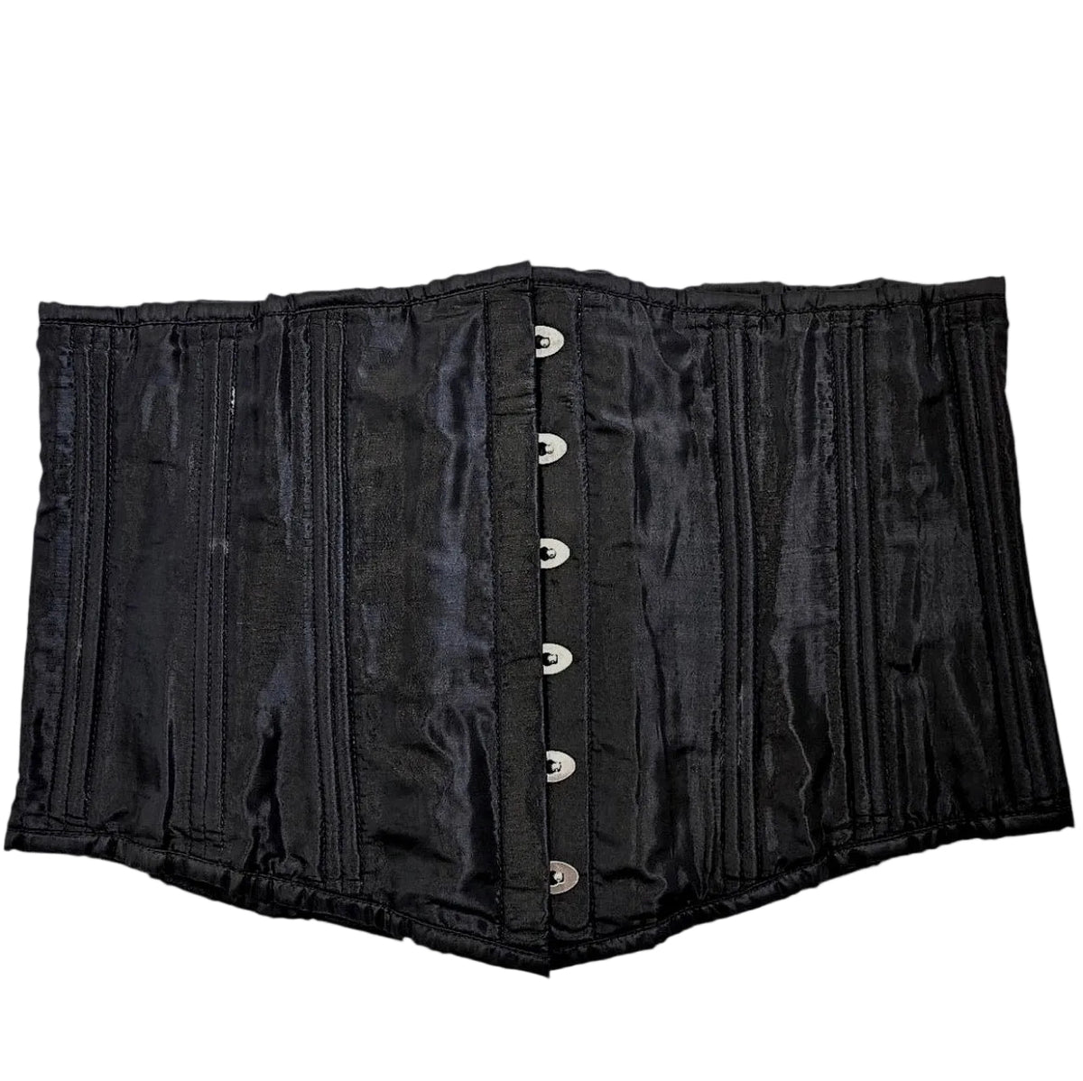Corset Story Black Satin Steel Boned Underbust Corst