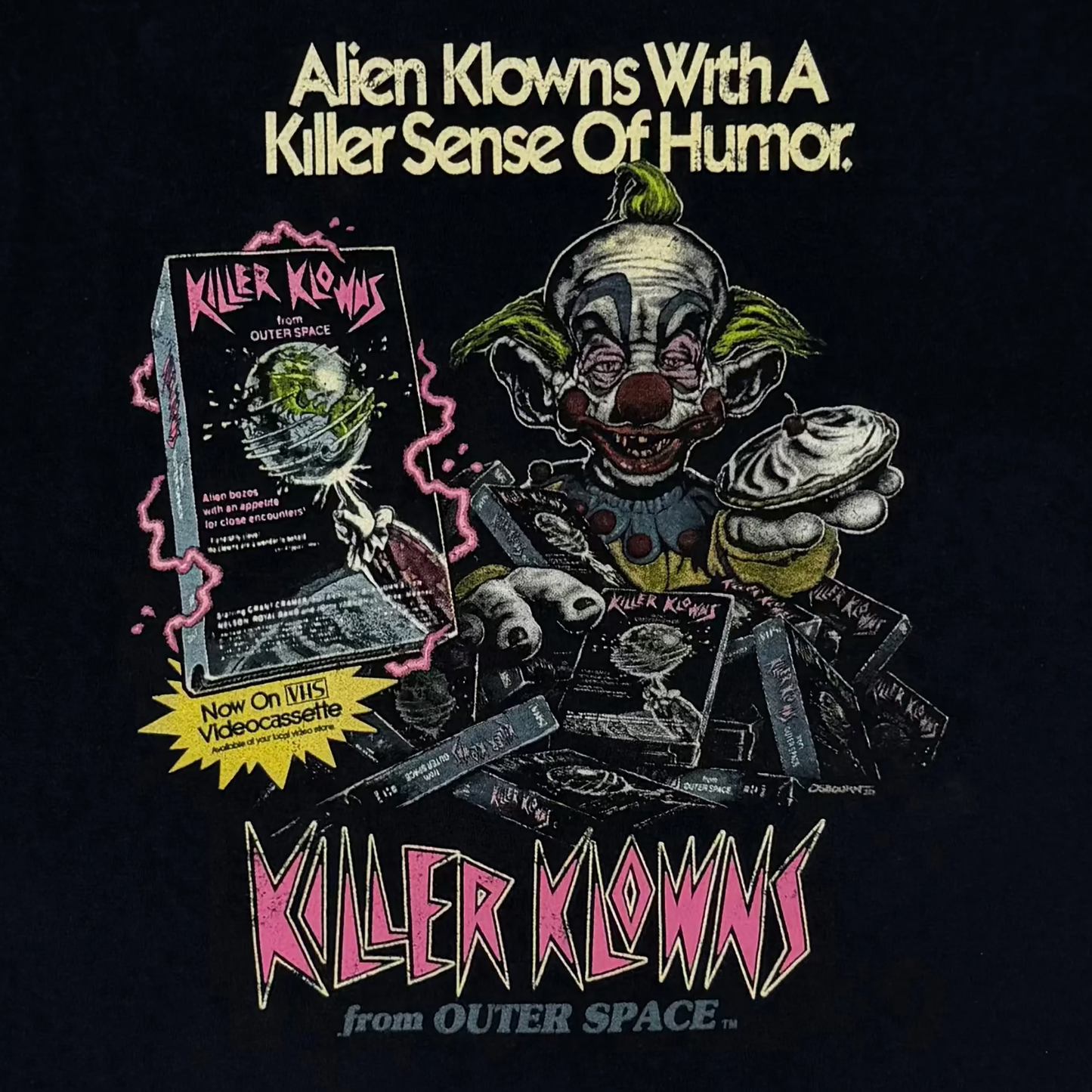 Killer Klowns from Outer Space on Video