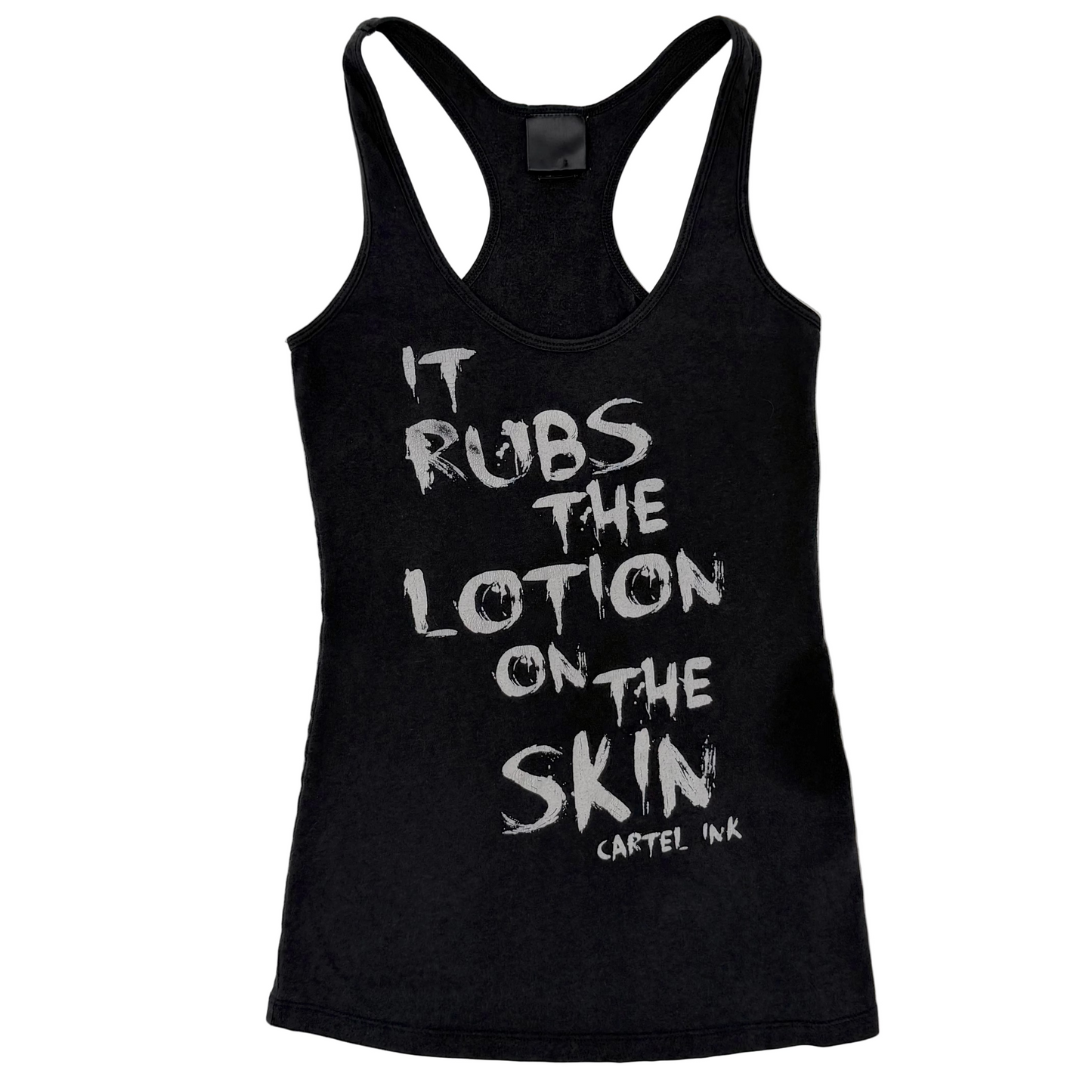 It Rubs The Lotion on the Skin Women's Tank Top