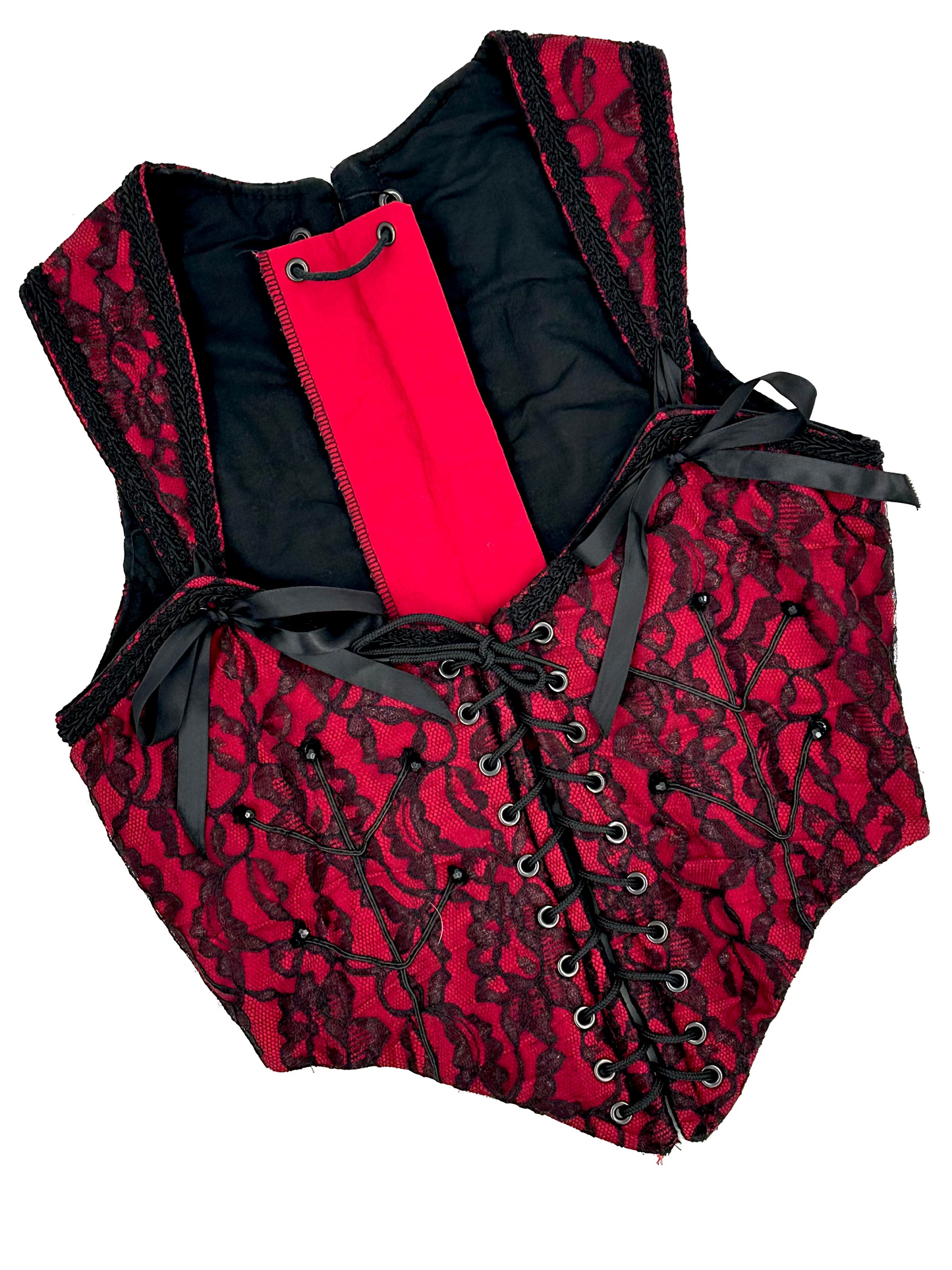 Visenya Vintage Crimson Bodice