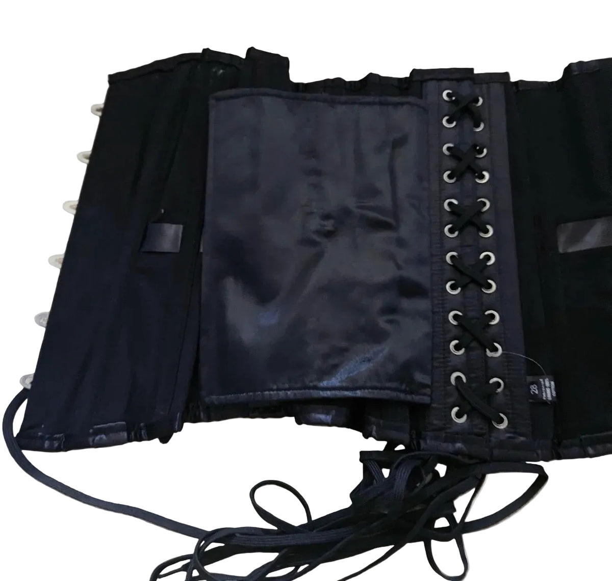 Corset Story Green Underbust Corset with Decorative Bows and Lace