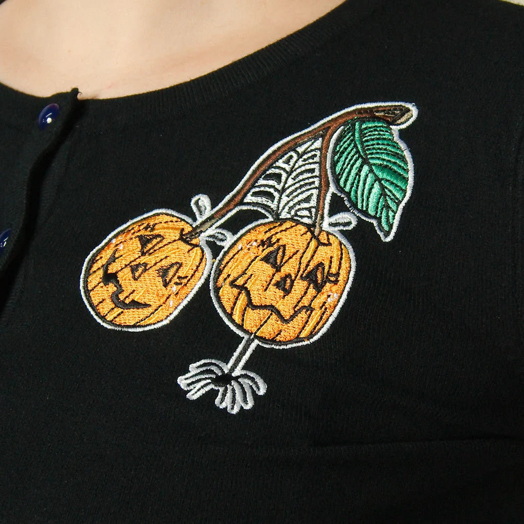 Hell Bunny Jack O Lantern Cardigan
