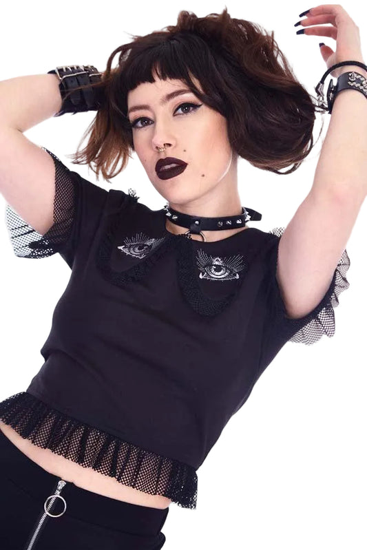 Jawbreaker All Seeing Eye Top With Net Frills