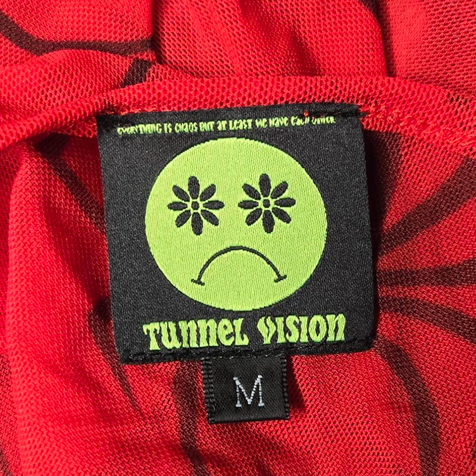 Tunnel Vision Red Mesh Spider Tank