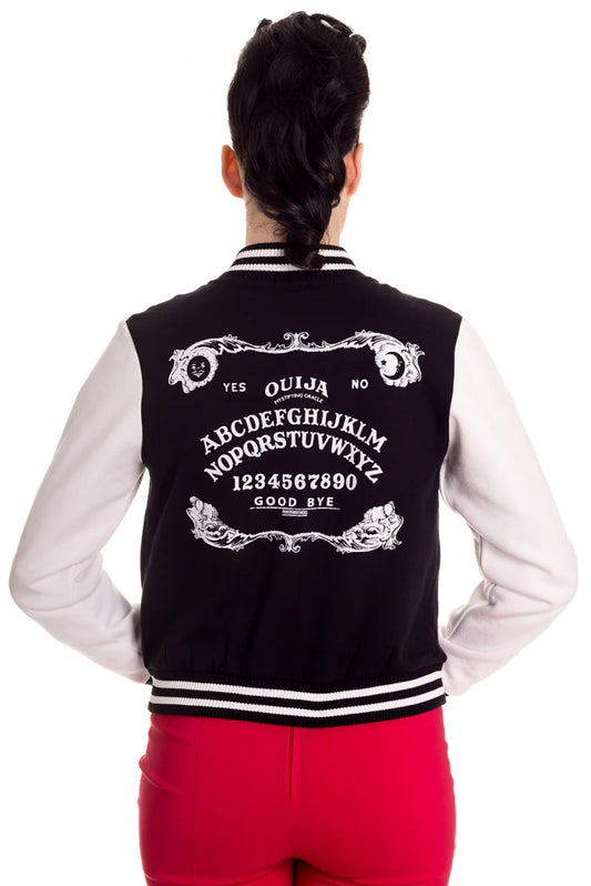 Hell Bunny Samara Ouija Varsity Jacket - XS