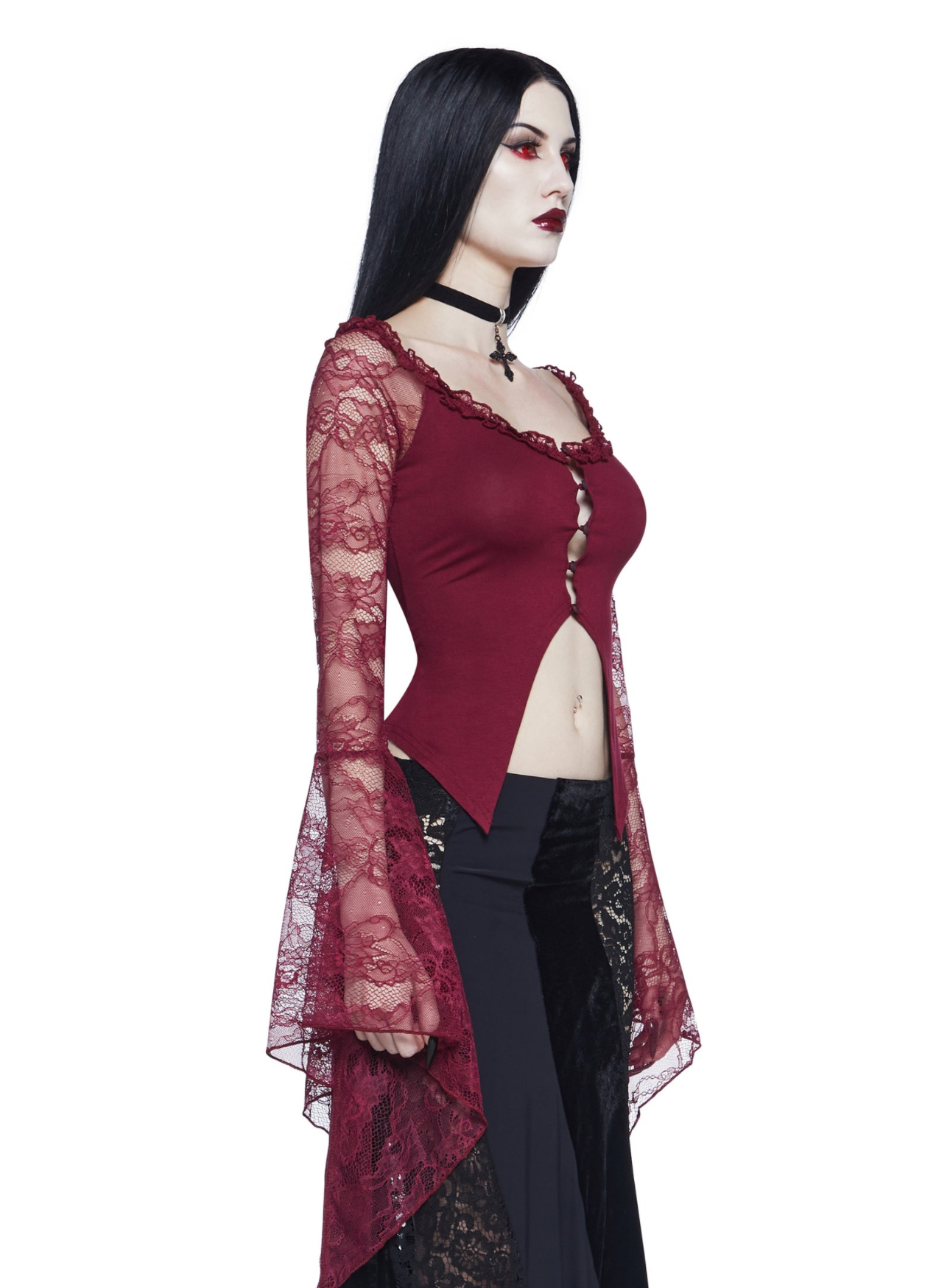 NWT Widow My Very Nature Long Sleeve Top - M