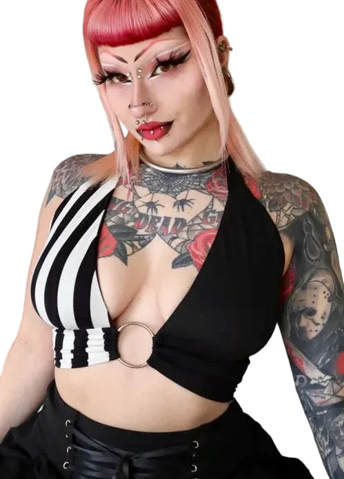 Nightmare Halter Top by Forest Ink
