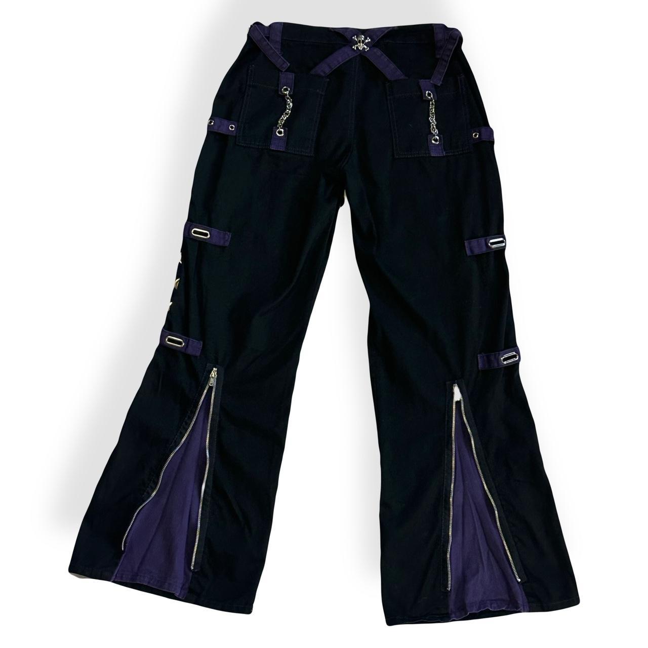 Vintage Tripp NYC Purple & Black Cargo Pants