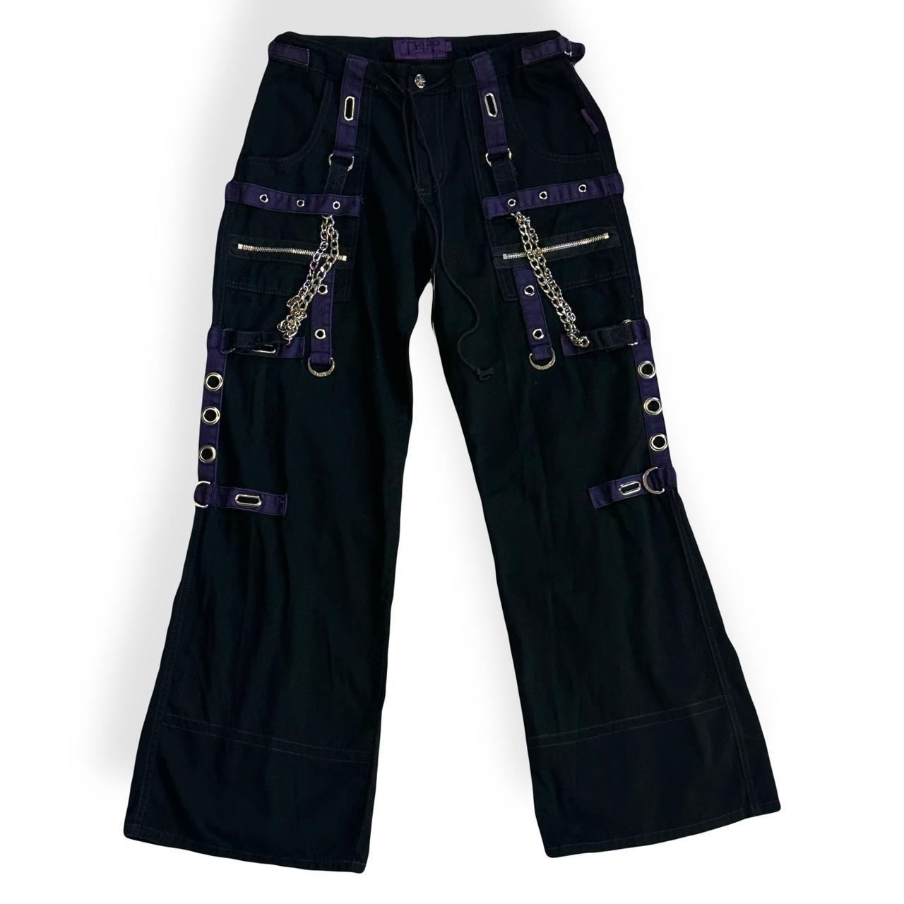 Vintage Tripp NYC Purple & Black Cargo Pants